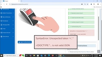 Fix CSC Digipay Web Biometric Error | Digipay SyntaxError Unexpected Problem I CSC New Update