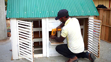 Comment faire une maison pour pigeon ?