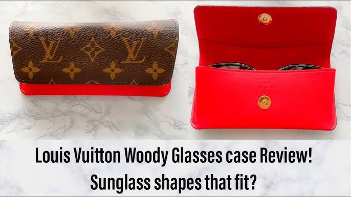 LOUIS VUITTON Monogram Canvas Etui Lunettes MM Glasses Case