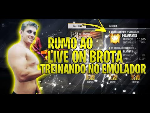 🔥FREE FIRE  AO VIVO🔥RUMO AO ELITE🔥GUILDA RECRUTANDO🔥CAMPEONATO FF DA ARGUS🔥