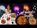 Singapore travel vlog 2019  eating chilli crab and pecking duck for australia day long weekend