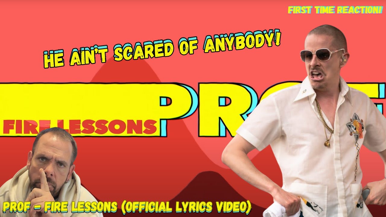 Fire Lessons By Prof FIRST REACTION | PROF - Fire Lessons (Official Lyrics Video) | HIS ...