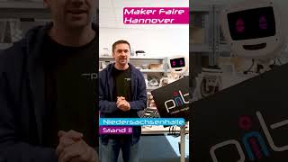 Meet Pib The Printable Intelligent Bot At Maker Faire Hannover