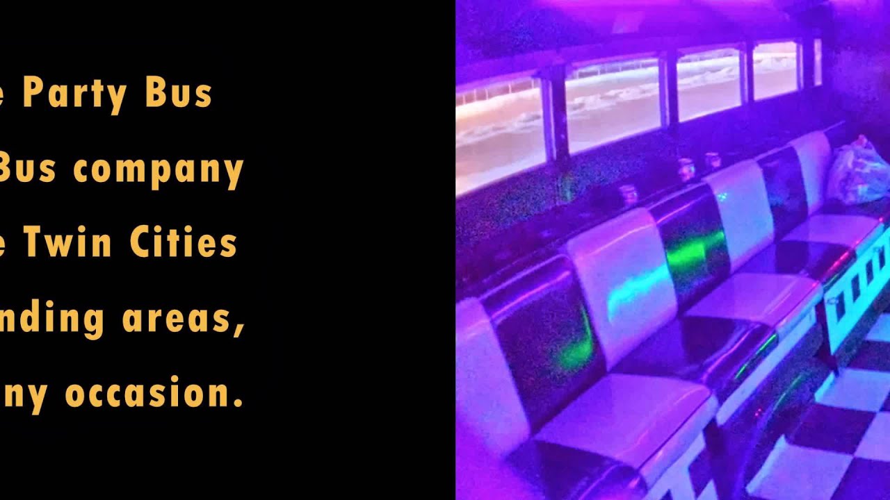 Party Bus Rental YouTube