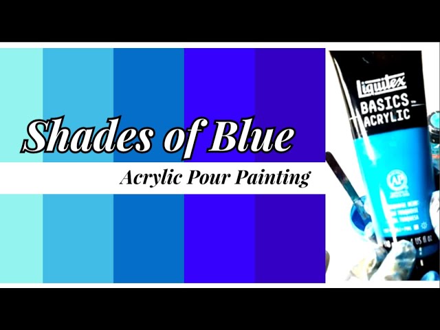 Waterborne acrylic paint VIVID LIGHT BLUE by Vernice