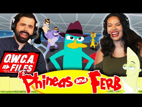 We Watched PHINEAS & FERB SEASON 4 EPISODE 33-34 For the FIRST TIME! THE O.W.C.A FILES