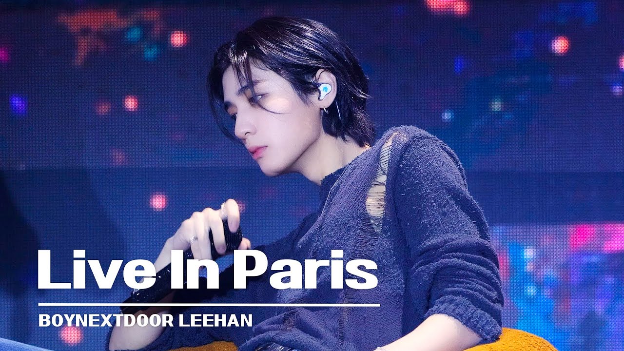 [4K] BOYNEXTDOOR Live In Paris Showcase LEEHAN FOCUS
