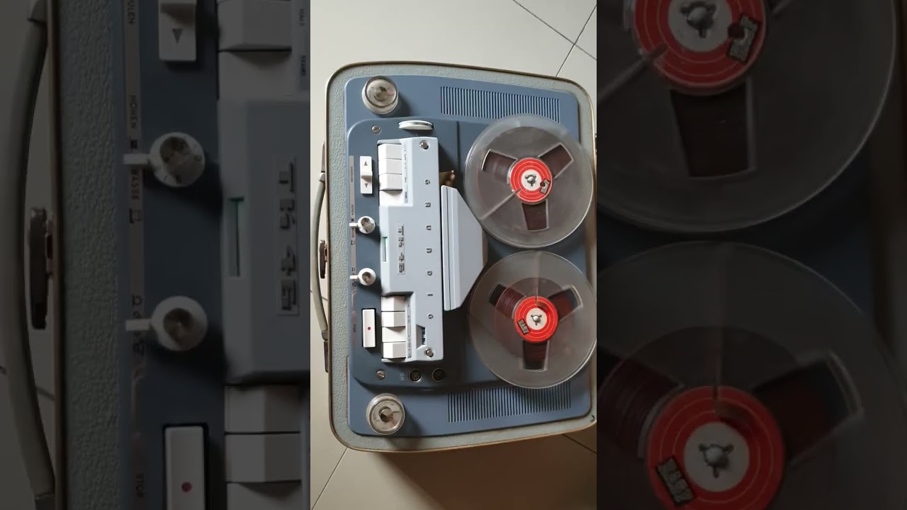 Vintage GRUNDIG Reel to reel tape TK46 Made in Germany 