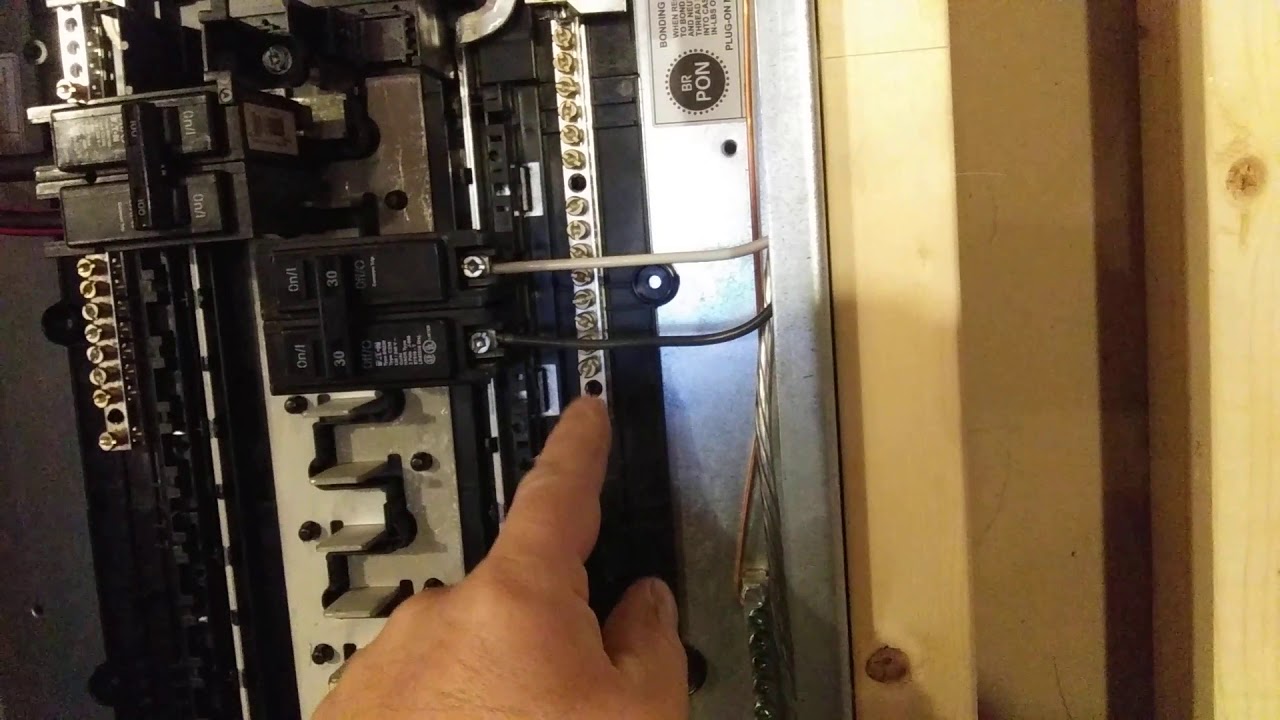 How to Bond an Eaton (and other) Panels - YouTube