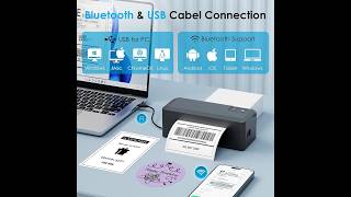 KNAON Y41BT Bluetooth Label Printer Review: Fast 4x6 Shipping Labels for Etsy, Shopify & USPS