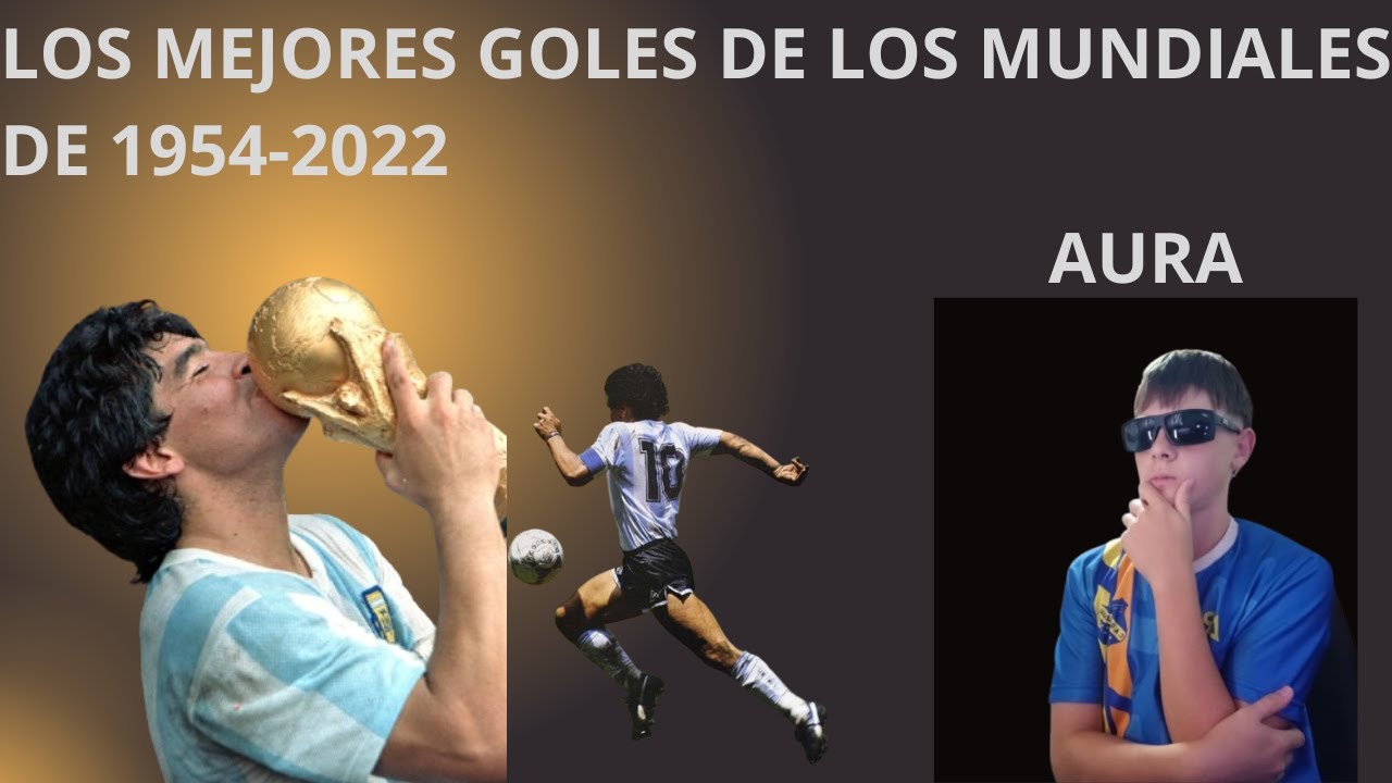 LOS MEJORES GOLES DE LOS MUNDIALES Y LOS REACIONAMOS JUNTOS