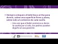 Seguro al Dormir sobre bebés que duermen boca arriba y se dan la vuelta