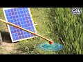 Ultra RPM Speed with Solar Powered || How to Make a Grass Cutter at home in Hindi || C4U