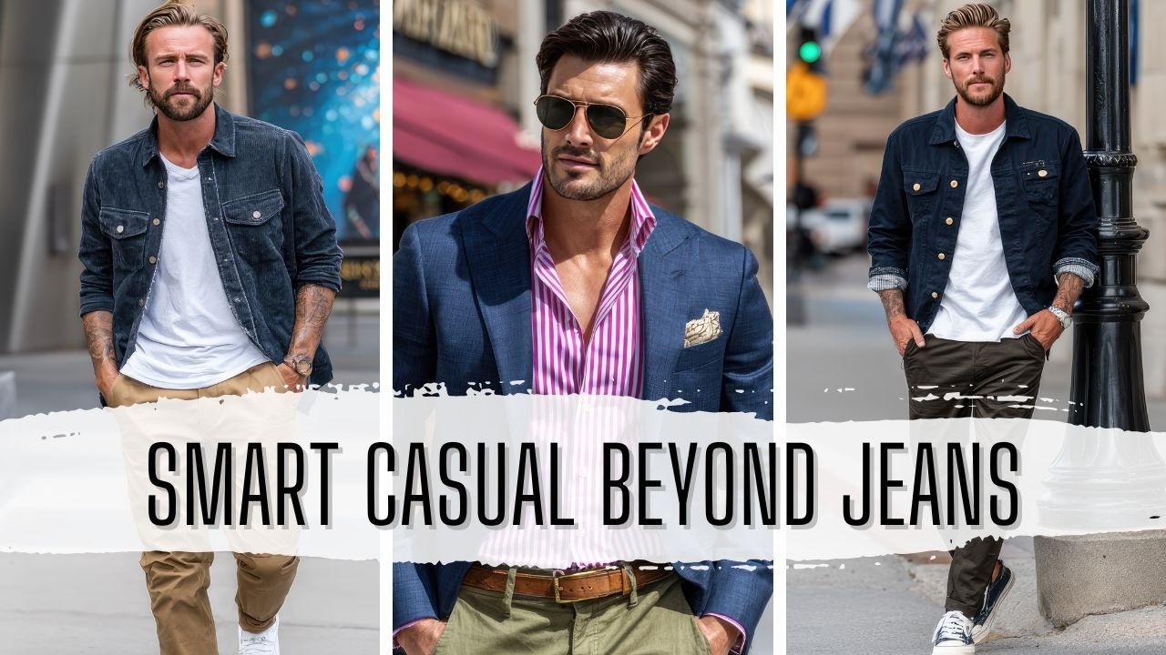 Путеводитель для искушенного мужчины по стилю «умный повседневный образ» за пределами джинсов в 2...