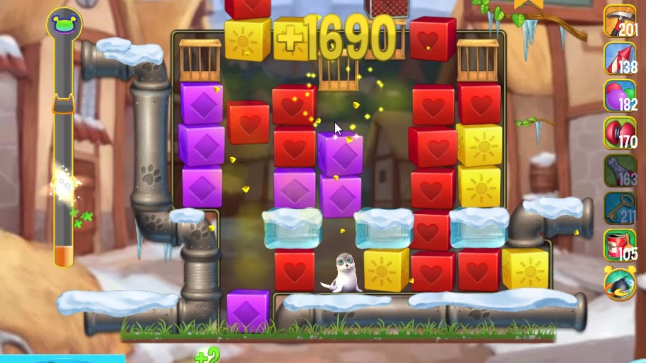 Pet Rescue Saga level 3215 no boosters ►TOBIAS DEAMON◄