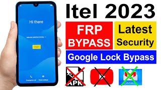 All Itel Google Lock Bypass 2023 | All Itel Frp Bypass 2023 | All Frp Unlock |  Itel | Frp | Bypass