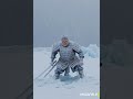 Ancient Warrior vs. Thin Ice! 🧊💥 #Shorts