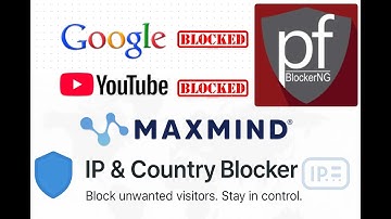 [PfSense] Geo IP based blocking/Custom domain/DNS blocking using pfBlockerNG-devel package