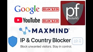 [PfSense] Geo IP based blocking/Custom domain/DNS blocking using pfBlockerNG-devel package
