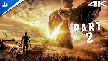 Mad Max Walkthrough Gameplay Part 2 ( PS5 4K 60FPS ) no commentary