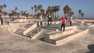 Skateboarding at Venice Skate Park, Part 15