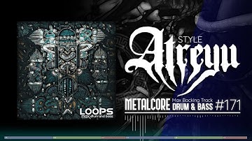 Metalcore Backing Track / Drum And Bass / Atreyu Style / 175 bpm Jam in C Minor
