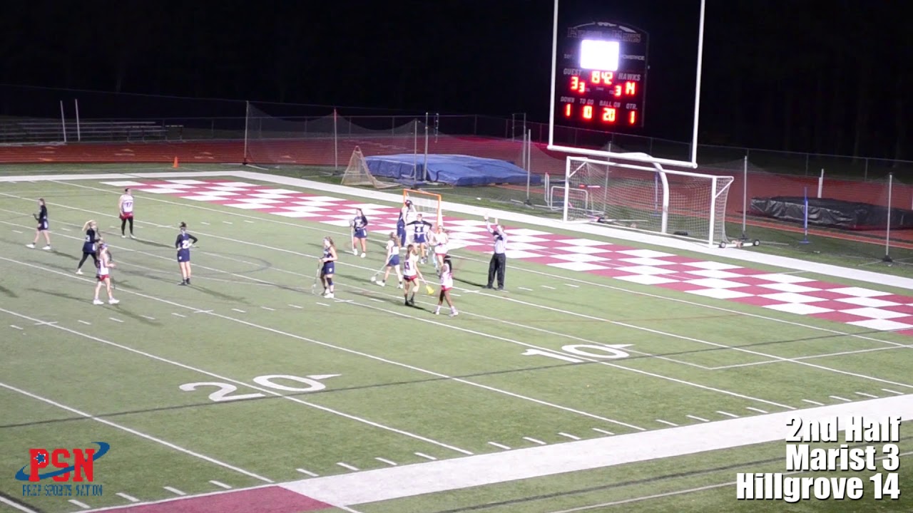 Girls Lacrosse Hillgrove Hands Marist First Loss of Season YouTube