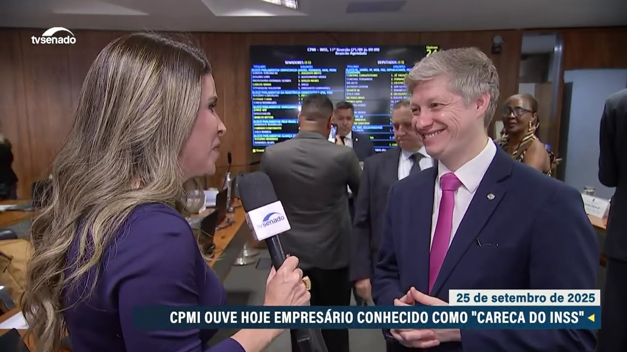 CPMI do INSS: Marcel Van Hattem diz que depoimento de Careca é divisor – 25/9/25