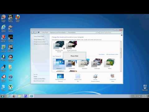 Как изменить цвет панели задач Windows 7. Учебное пособие HD