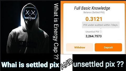 Pixie app || What is settled pix and unsettled pix | Full Basic knowledge ||