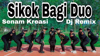 Sikok Bagi Duo ll Senam Kreasi Terbaru ll Lagu Viral Dj Remix ll by MamaRatu
