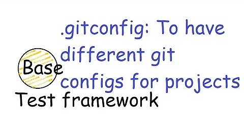 #19 .gitconfig - Having different .gitconfig files for your hobby projects and company projects.