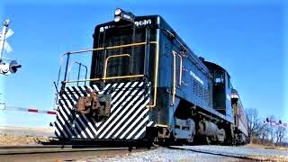Strasburg Railroad Diesel Power (8618 pulls excursions.)