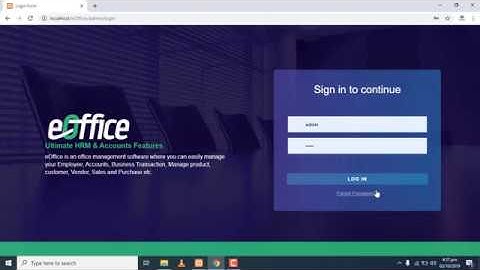 Office Setting in e Office Management