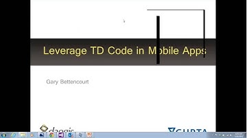 Leverage TD Code for TD Mobile Mobile Apps