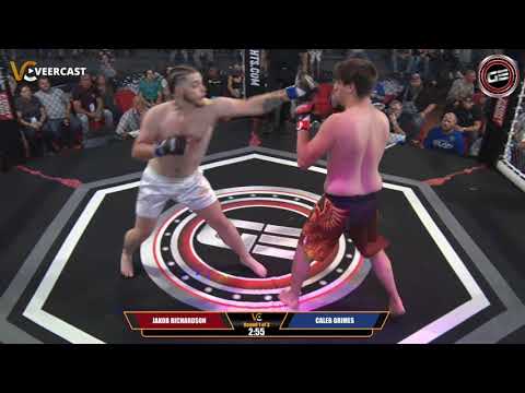 GE Fights: Rage in the Cage - Jakob Richardson vs Caleb Grimes. 185lb Ammy.
