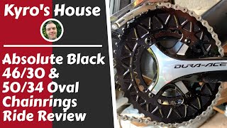 Absolute Black 46/30 & 50/34 Chainrings Ride Review