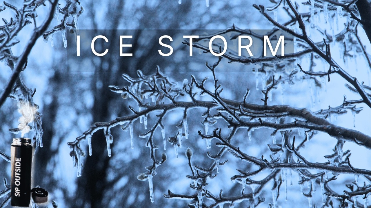 Ice Storm Aftermath: Crunching Snow, Cracking Branches | ASMR For Focus