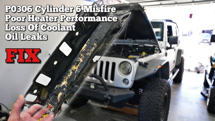 Diagnosing a Leaking Lower Intake Manifold Gasket on my Jeep JK Wrangler -  YouTube