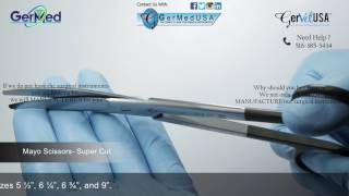 Mayo Dissecting Scissors - Super Cut - Veterinary Surgical Equipment