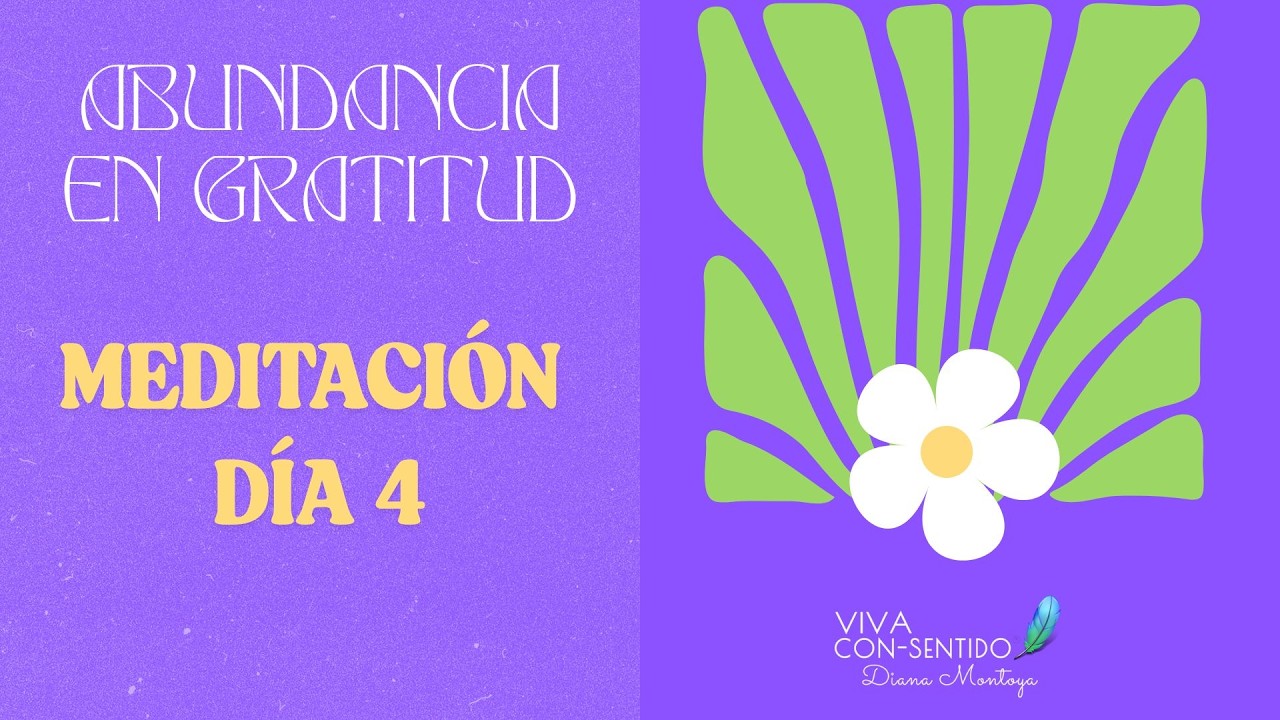 Meditación DÍA 4  maestros de vida