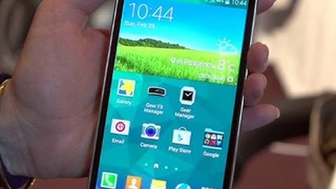 Galaxy S5 takes your heart rate and your PayPal fingerprint