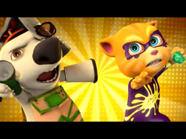 Superhero Duo | Talking Tom & Friends | Video for kids | WildBrain Zoo class=