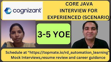 Cognizant Java Interview Questions | Core Java Interview Questions