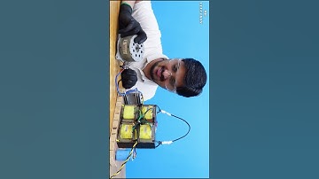 Powerful DC Motor: Overload Sparks #shorts #shortvideoUntitled video