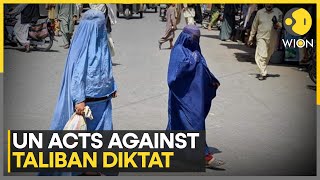 UN Suspends Aid to Afghans Due to Taliban Ban on Women Staff | WION World News
