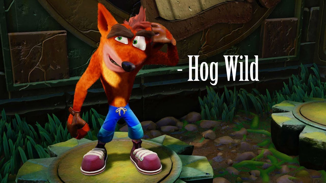 Crash Bandicoot N Sane Trilogy Hog Wild Clear Gem YouTube