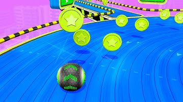 Sky Rolling Ball 3d - Level  35 to 36