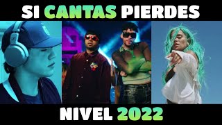 SI CANTAS PIERDES NIVEL 2022 🔥 IMPOSIBLE NO CANTAR🔥