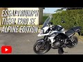 Essai triumph tiger 1200 se alpine edition 2021 avec arrow